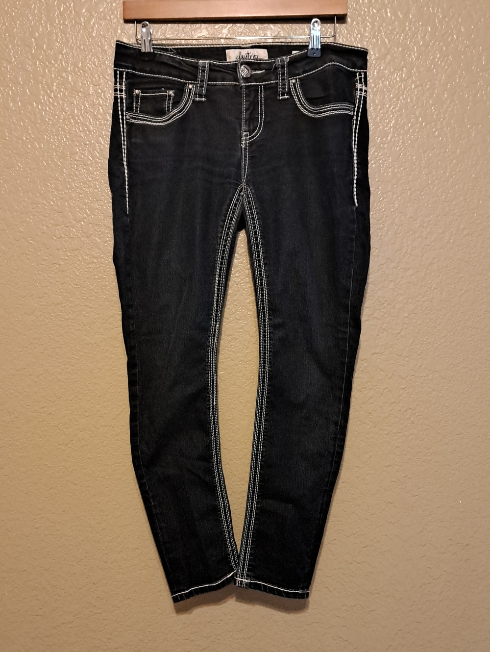Daytrip Lynx Ankle Skinny Size 28 Jeans with Contrast Stitching. Women's